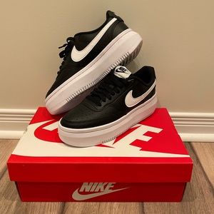 Nike Court Vision Alta Leather Black/White